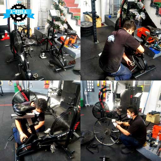 Mantenimiento equipos de gimnasio
