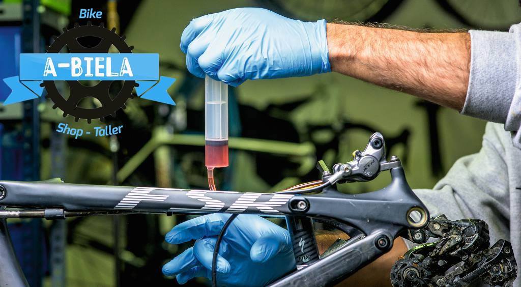 Purgado de frenos abiela bicicleteria zipaquira